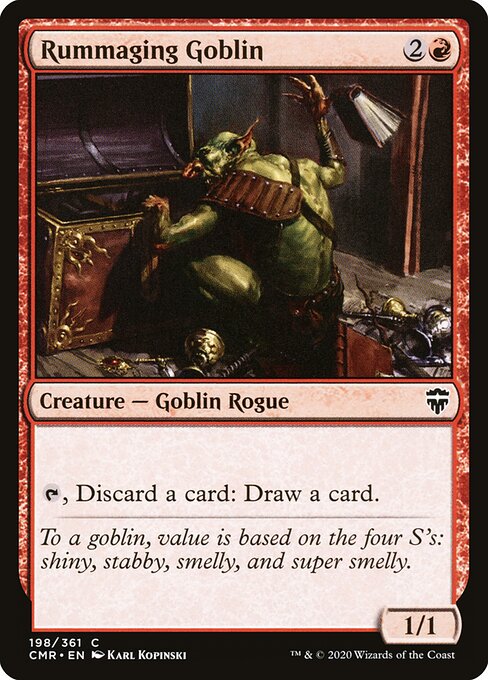 Rummaging Goblin (CMR #198)