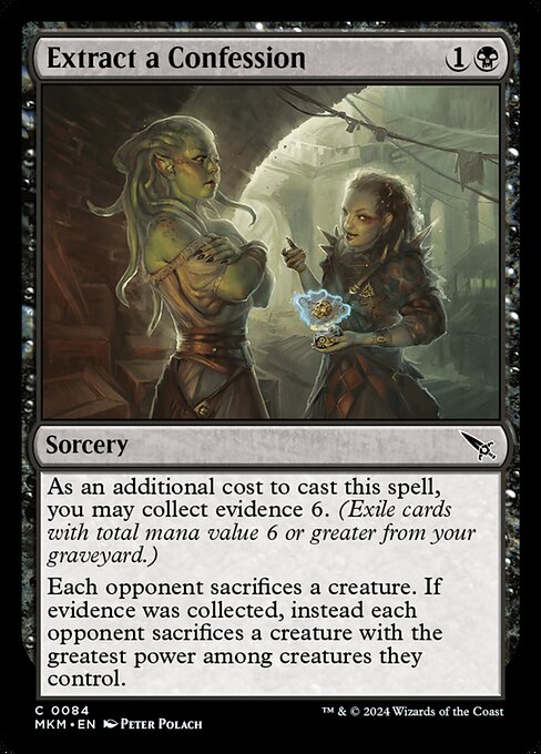 Extract a Confession (MKM #84)