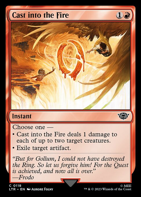 Cast into the Fire (LTR #118)