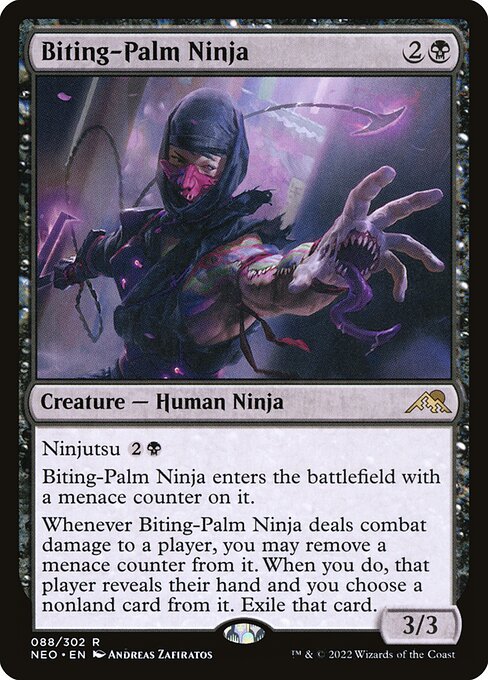 Biting-Palm Ninja (NEO #88)