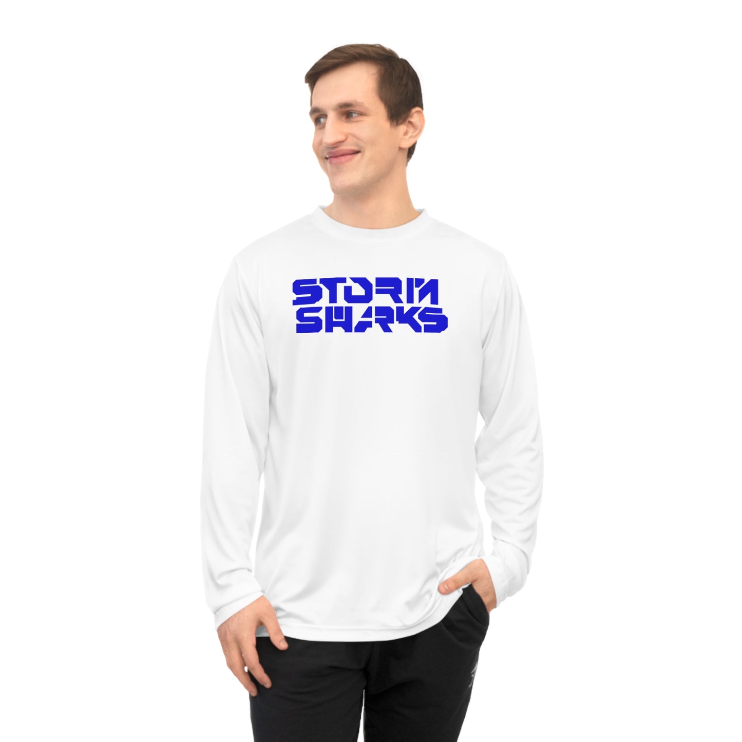 StormSharks Words Performance Long Sleeve