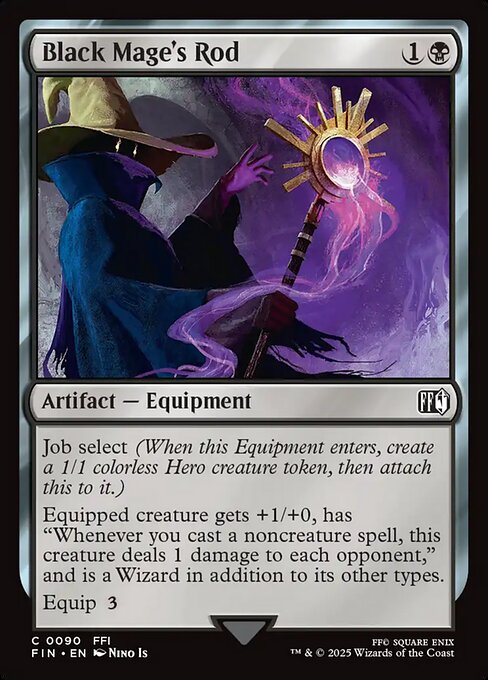 Black Mage's Rod (FIN #90)