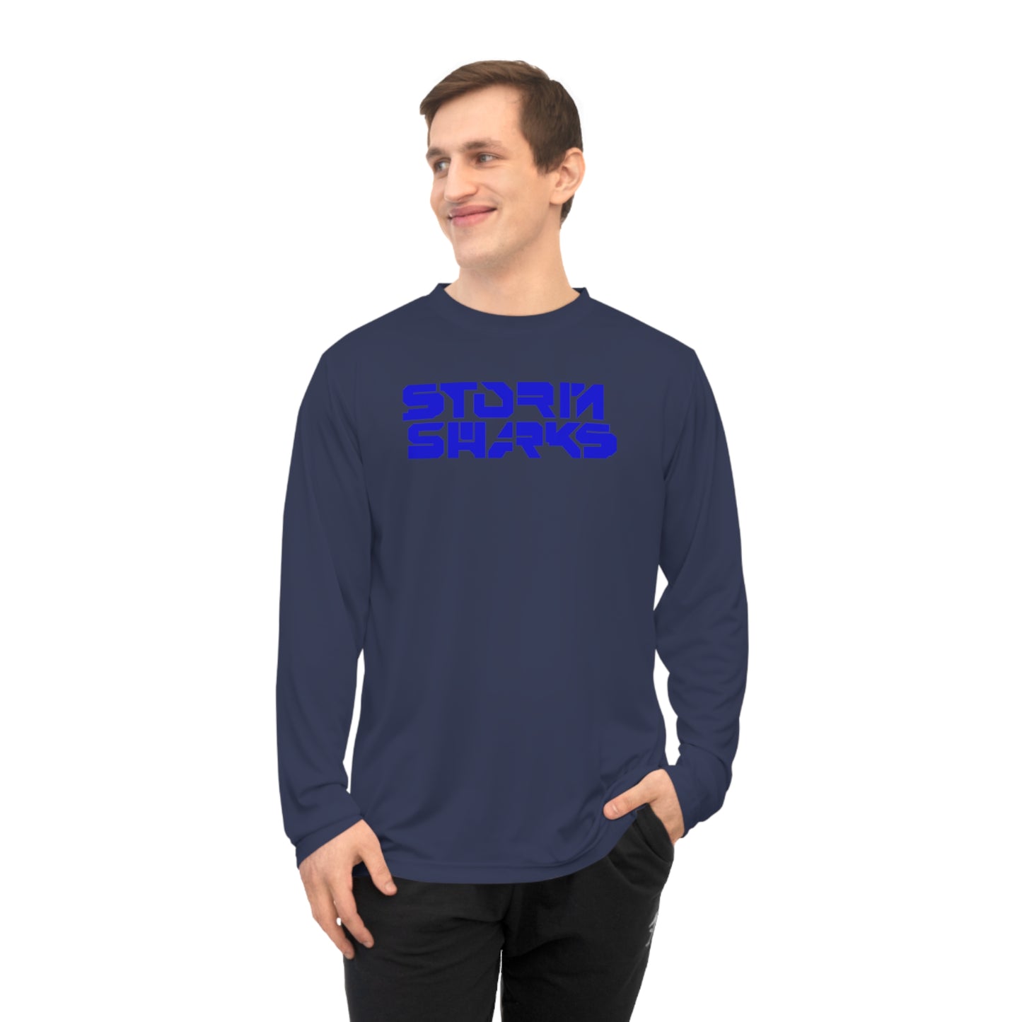 StormSharks Words Performance Long Sleeve