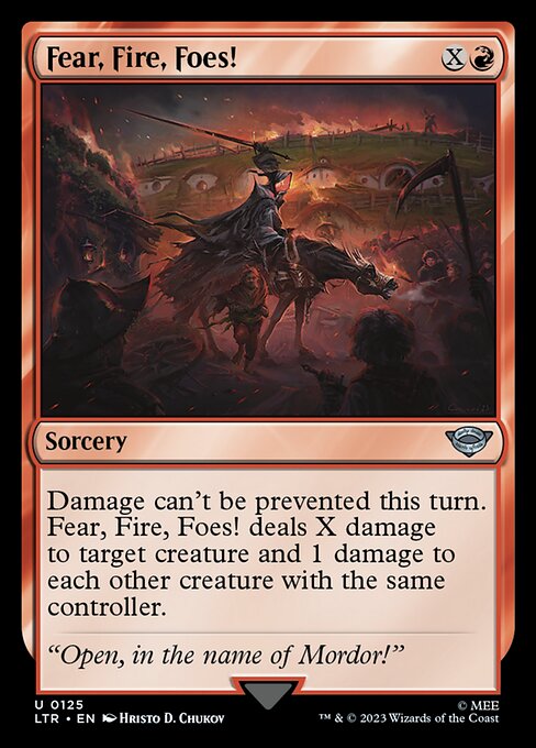 Fear, Fire, Foes! (LTR #125)