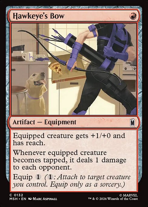 Hawkeye's Bow (MSH #132)