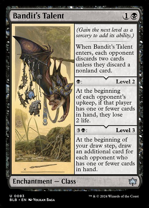 Bandit's Talent (BLB #83)
