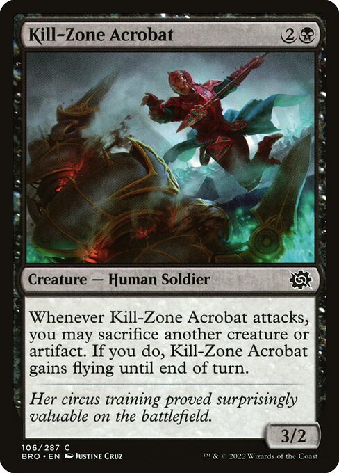 Kill-Zone Acrobat (BRO #106)