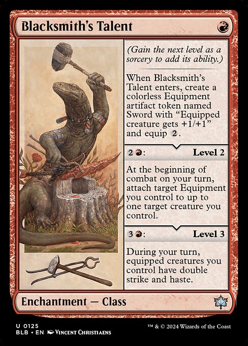 Blacksmith's Talent (BLB #125)