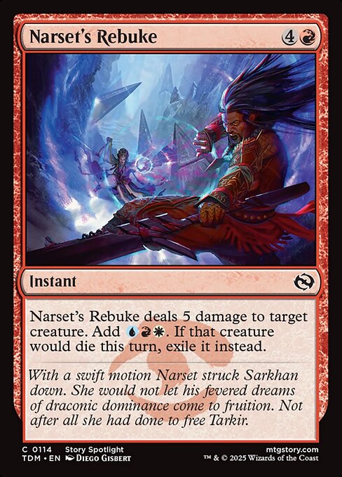 Narset's Rebuke (TDM #114)