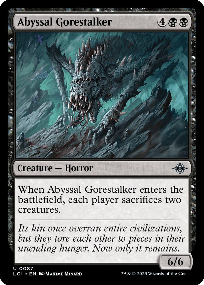 Abyssal Gorestalker - The Lost Caverns of Ixalan