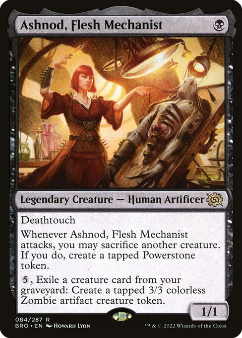 Ashnod, Flesh Mechanist (BRO #84)