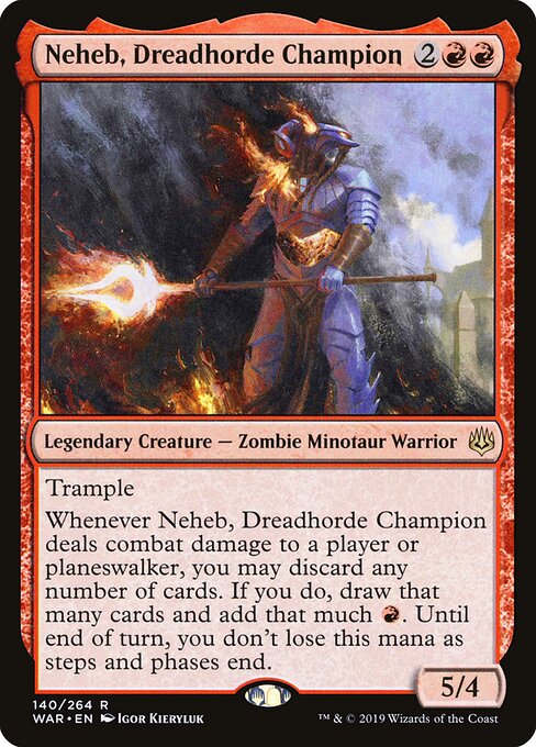 Neheb, Dreadhorde Champion (WAR #140)