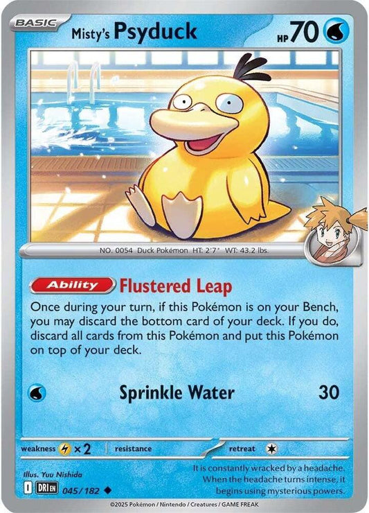 Misty's Psyduck - SV10: Destined Rivals