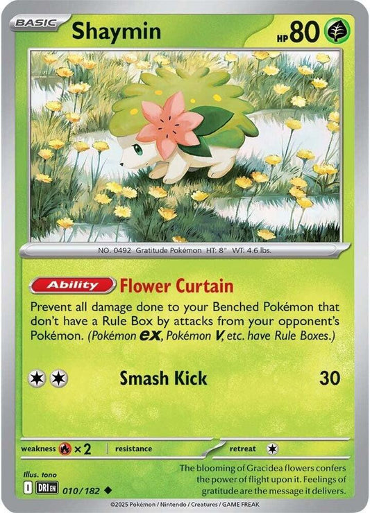 Shaymin - 010/182 - SV10: Destined Rivals
