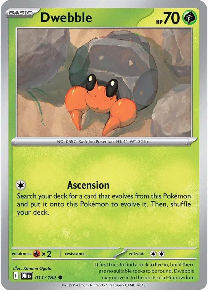 Dwebble - SV10: Destined Rivals