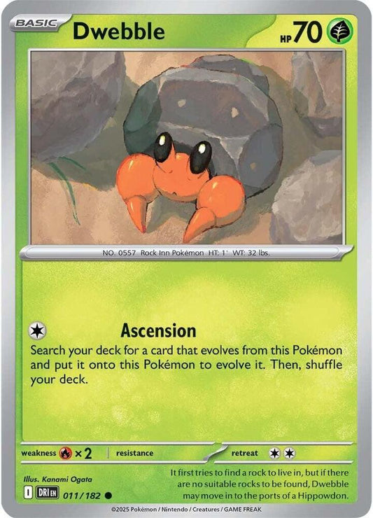 Dwebble - SV10: Destined Rivals