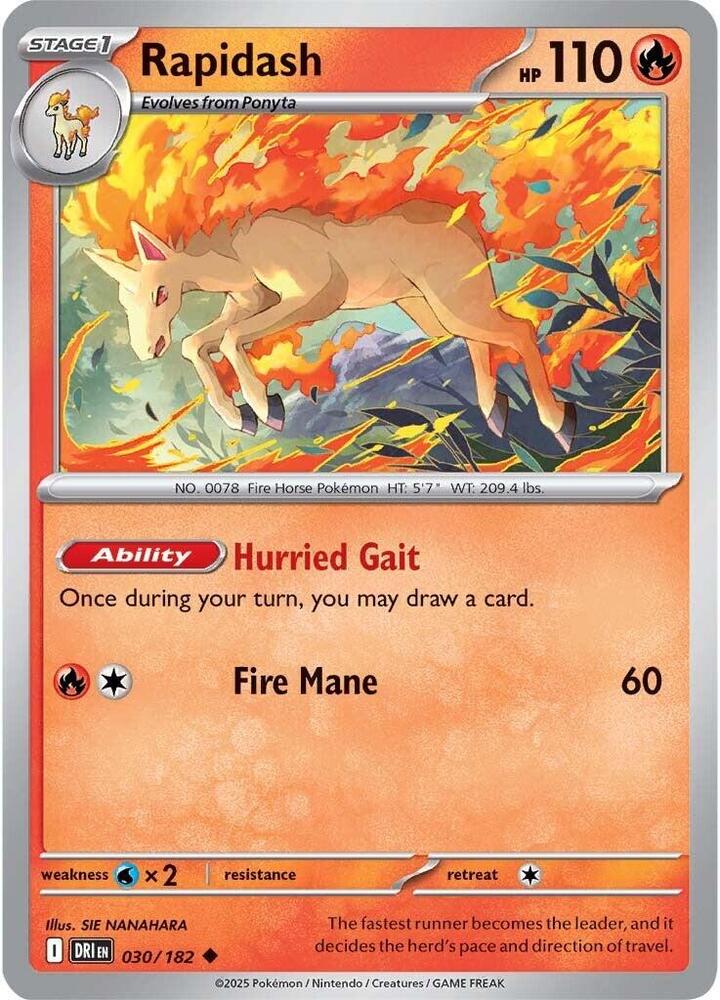 Rapidash - SV10: Destined Rivals