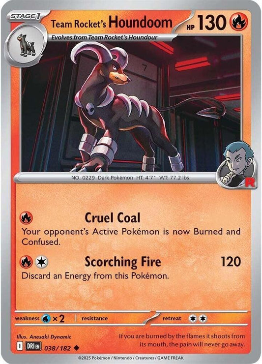 Team Rocket's Houndoom - SV10: Destined Rivals