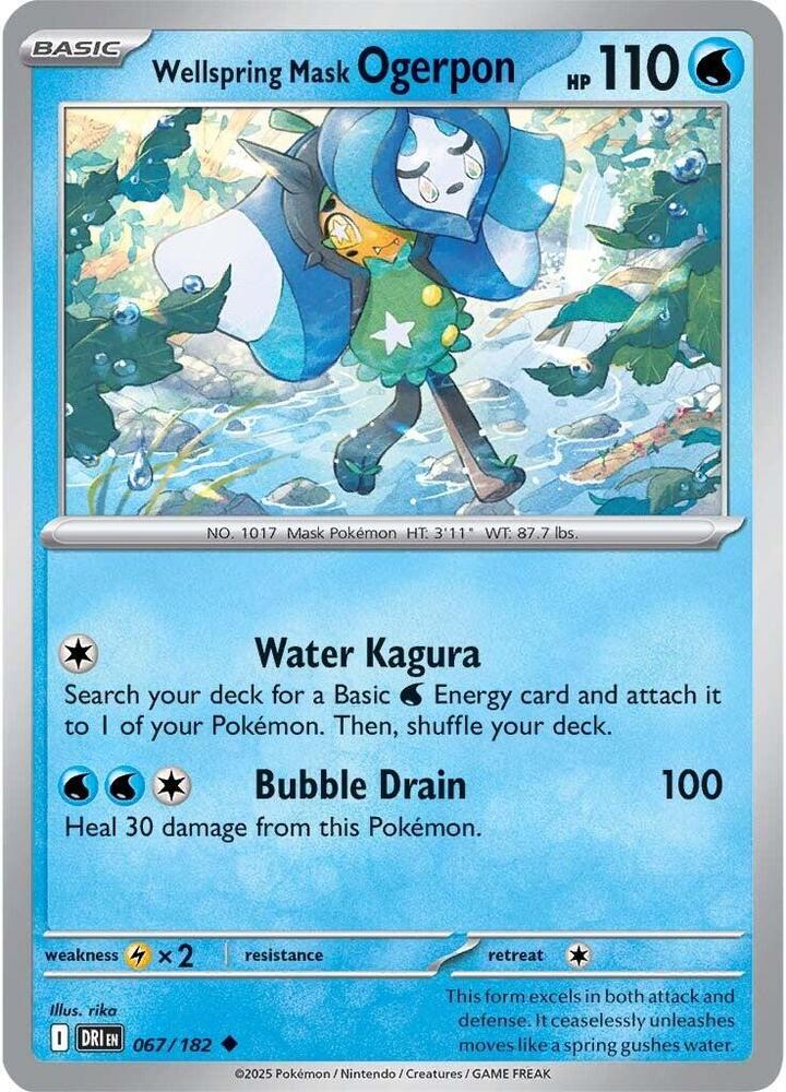 Wellspring Mask Ogerpon - SV10: Destined Rivals