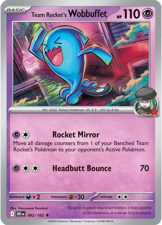 Team Rocket's Wobbuffet - SV10: Destined Rivals
