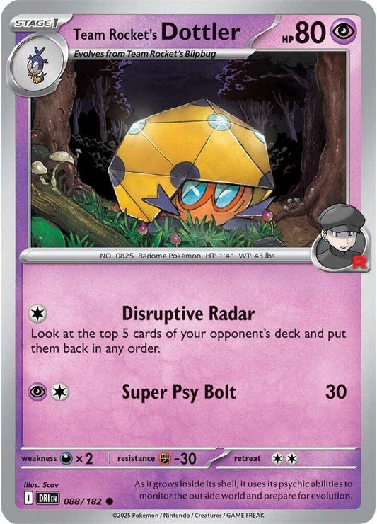 Team Rocket's Dottler - SV10: Destined Rivals