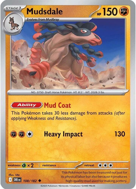 Mudsdale - SV10: Destined Rivals