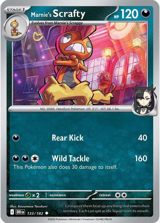 Marnie's Scrafty - SV10: Destined Rivals