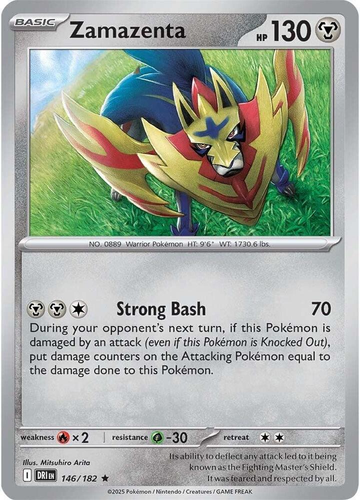 Zamazenta - 146/182 - SV10: Destined Rivals