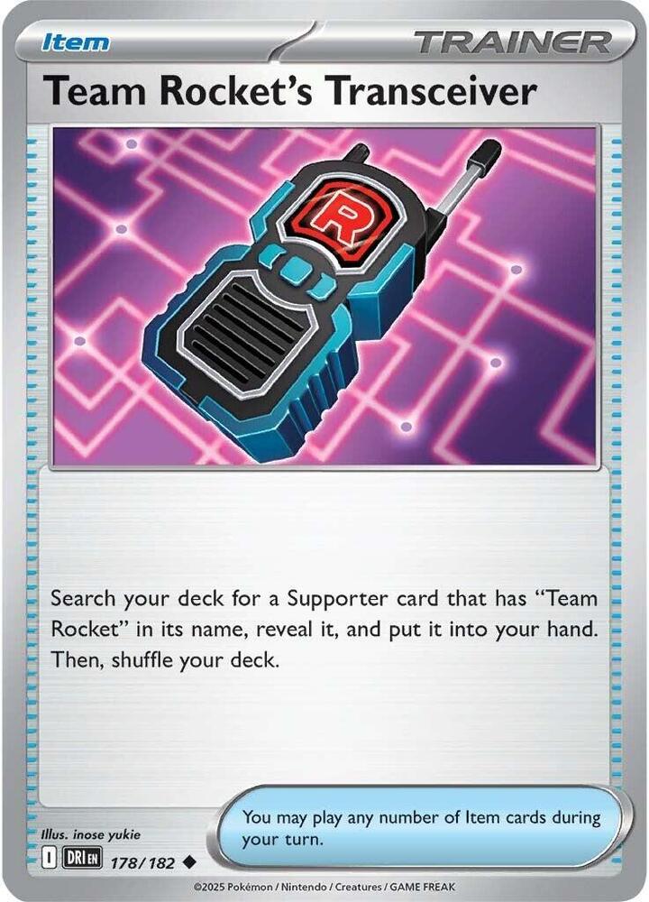 Team Rocket's Transceiver - SV10: Destined Rivals
