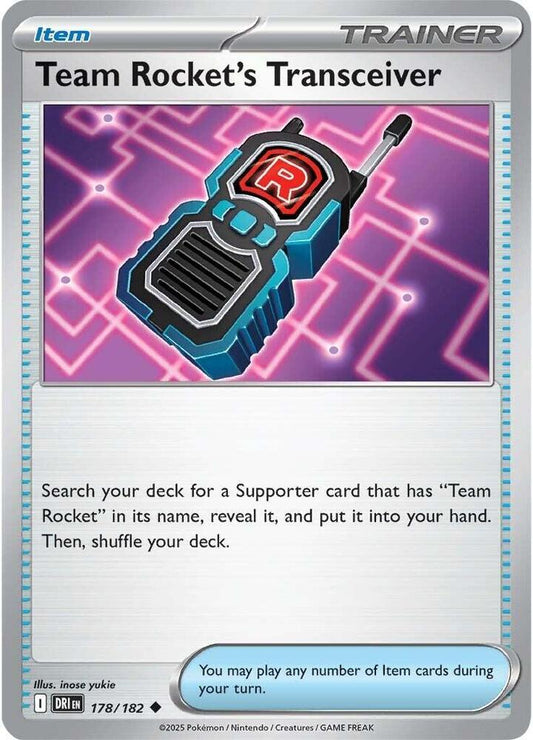 Team Rocket's Transceiver - SV10: Destined Rivals