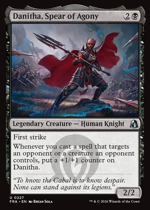 Danitha, Spear of Agony (FRA #227)