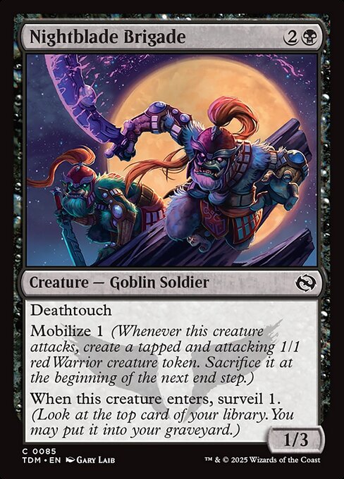 Nightblade Brigade (TDM #85)