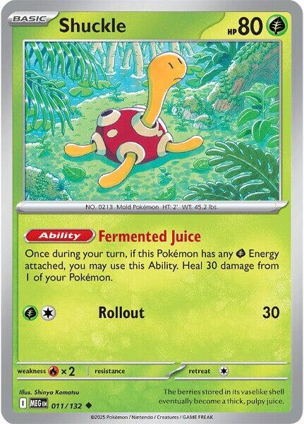 Shuckle - 011/132 - ME01: Mega Evolution