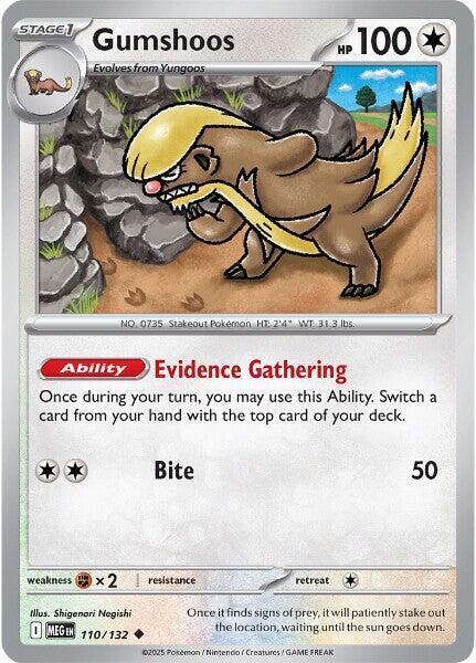 Gumshoos - 110/132 - ME01: Mega Evolution