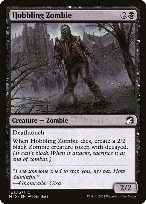 Hobbling Zombie (MID #106)