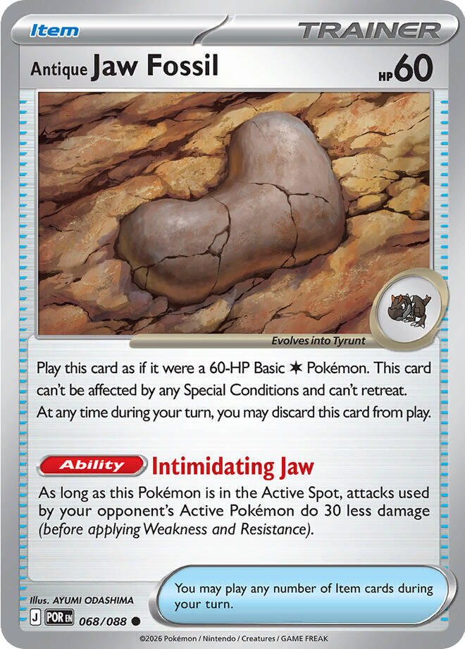 Antique Jaw Fossil - ME03: Perfect Order
