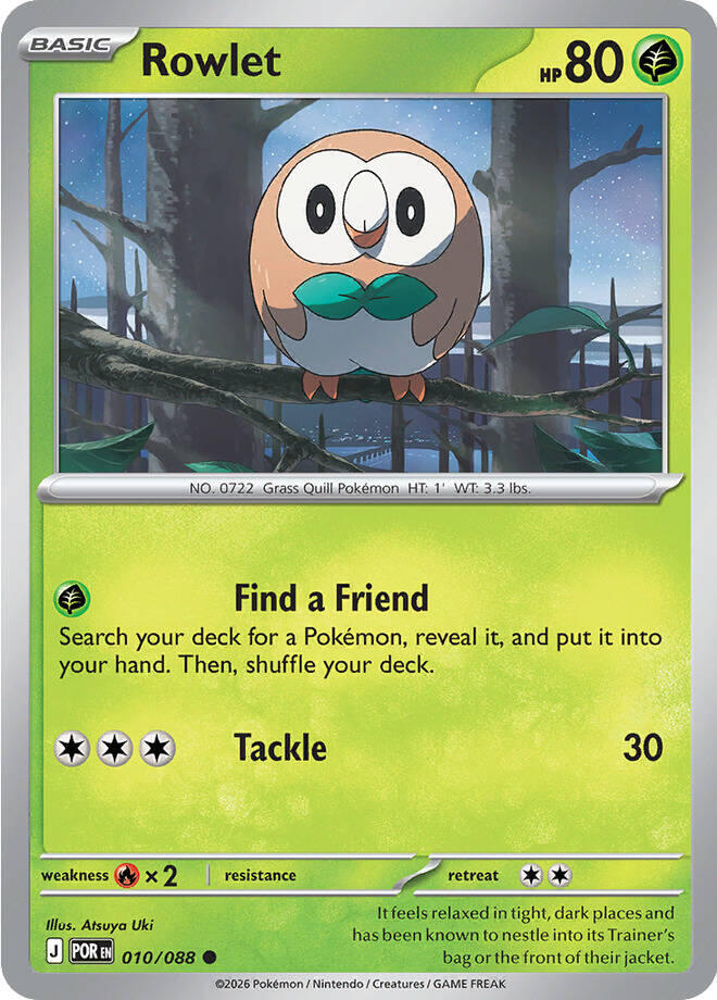 Rowlet - 010/088 - ME03: Perfect Order