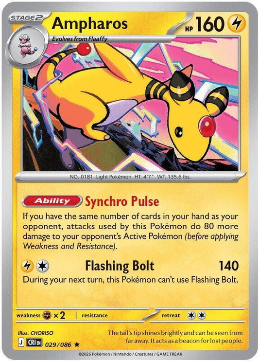 Ampharos - 029/086 - ME04: Chaos Rising