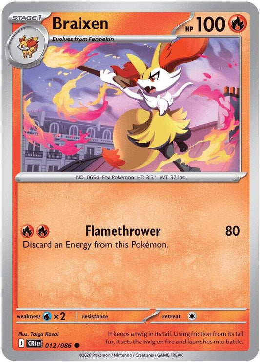 Braixen - ME04: Chaos Rising