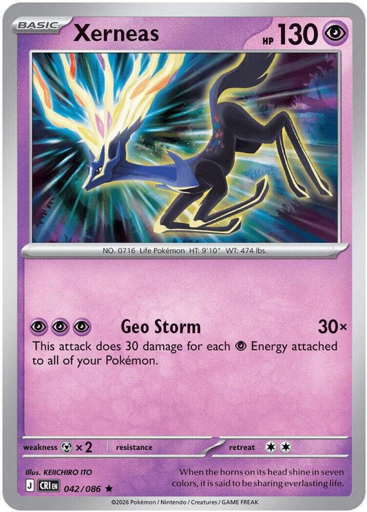 Xerneas - 042/086 - ME04: Chaos Rising
