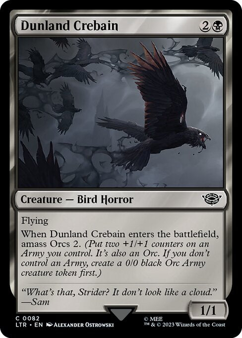 Dunland Crebain (LTR #82)