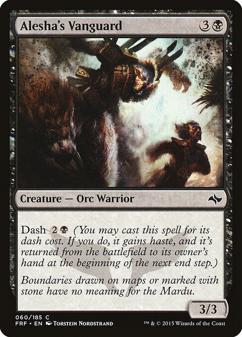 Alesha's Vanguard (FRF #60)