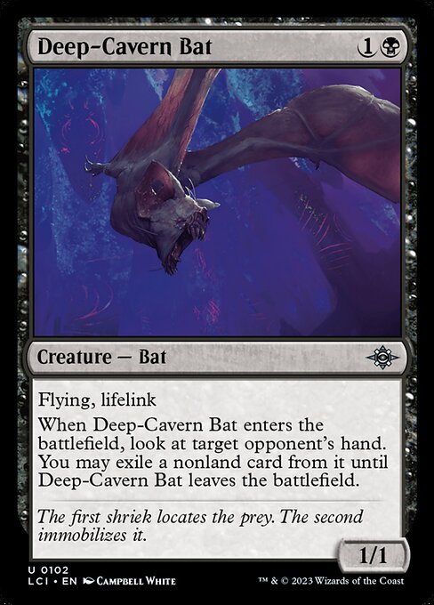 Deep-Cavern Bat (LCI #102)