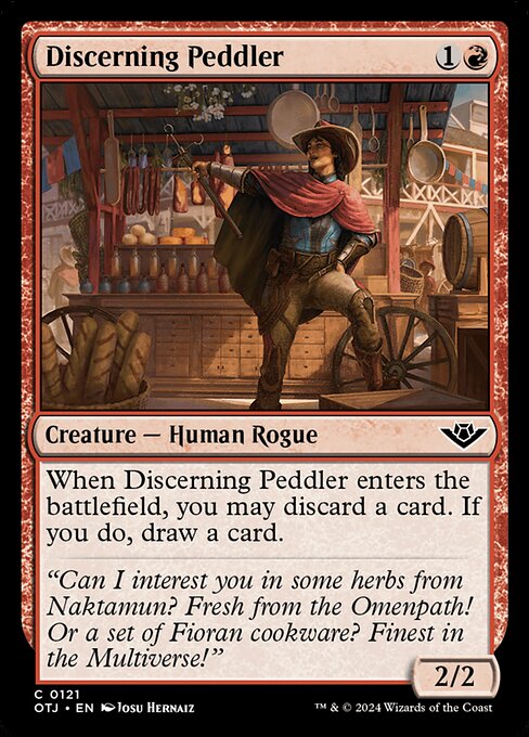 Discerning Peddler (OTJ #121)