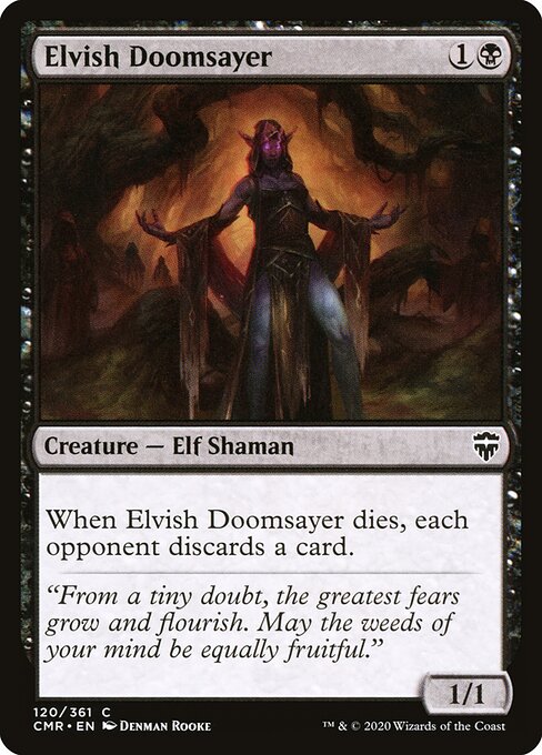 Elvish Doomsayer (CMR #120)