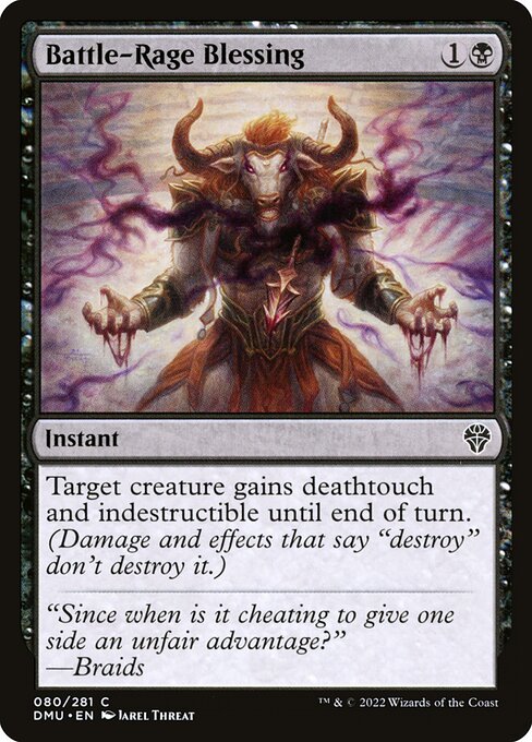 Battle-Rage Blessing (DMU #80)