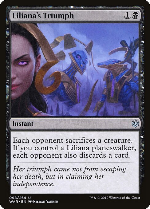 Liliana's Triumph (WAR #98)