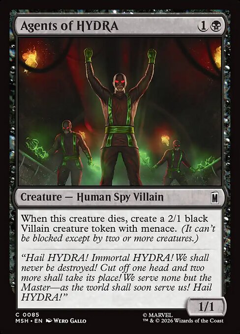 Agents of HYDRA (MSH #85)