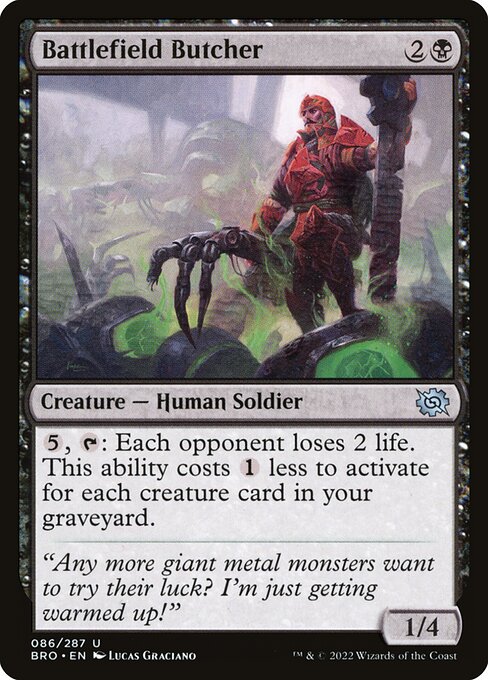 Battlefield Butcher (BRO #86)