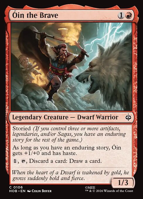 Óin the Brave (HOB #106)